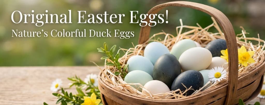 The Original Egg Hunt: Easter, Ancient Origins, and the Palette of the Duck Pen