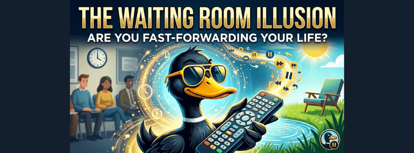 The Waiting Room Illusion: Why the Life You Are Chasing Is Already Happening
